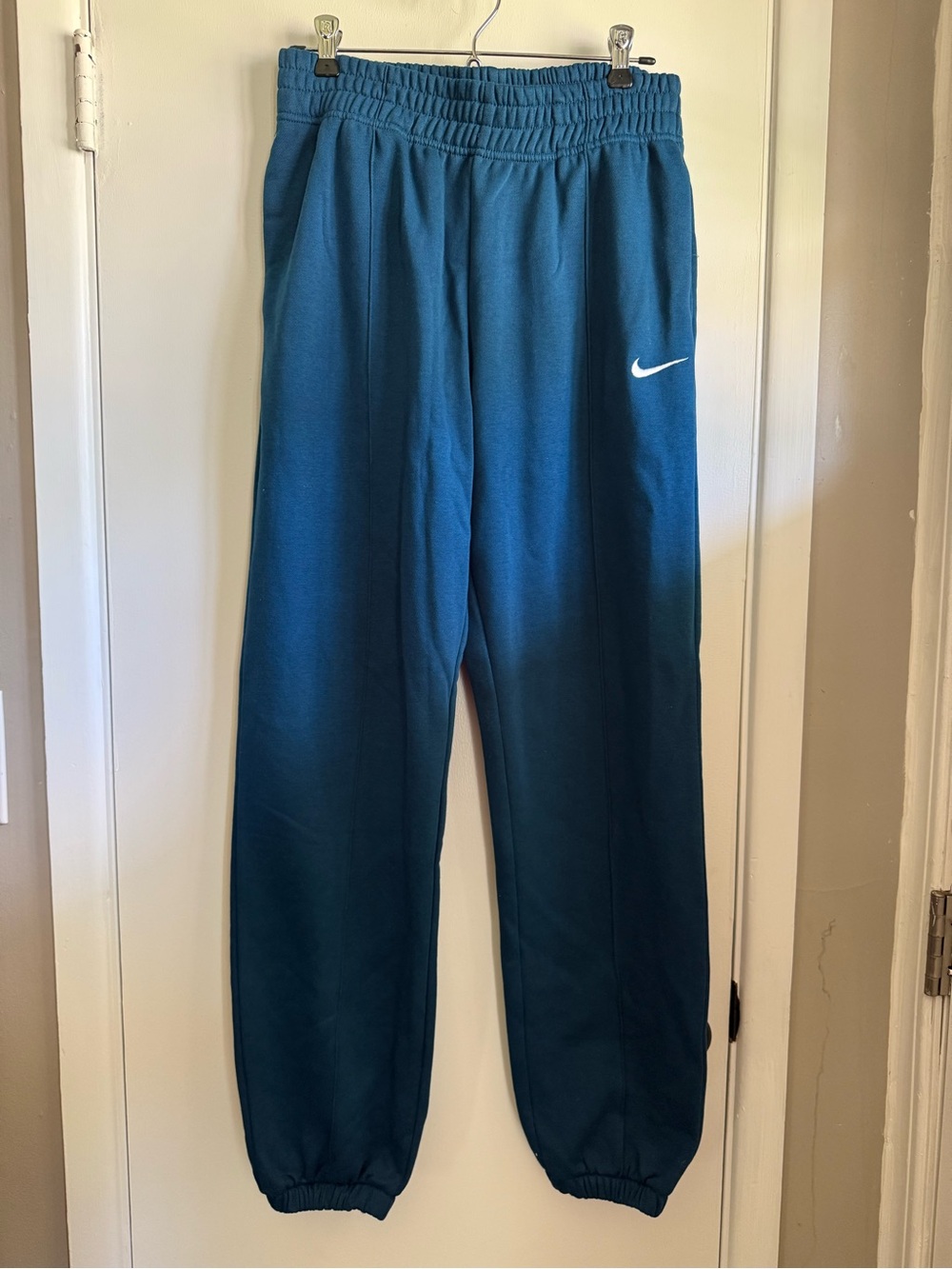 Nike Blue Sweatpants Joggers, Size Small